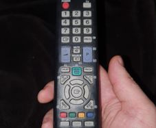 Samsung hd tv remote not smart TV