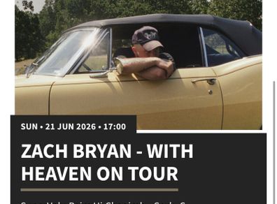 Zach Bryan tickets