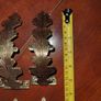 Antique Solid Brass Curtain Holdbacks Image 6