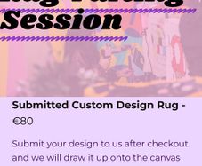 Dublin Rug Tufting Craft Workshop Voucher 80 Euro