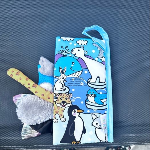 jollybaby soft book Brand New Glacier Tail