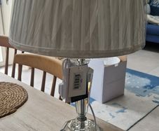 Galway Crystal Sofia Lamp & Shade x2