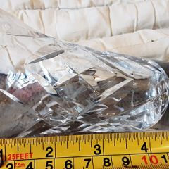 very rare ROYAL DOULTON crystal vase