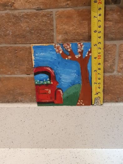 Oil Painting On Woodbig Clearout, Make An Offer
