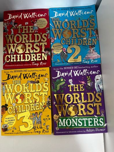 David Walliams 4 Books