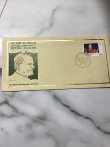 First Day Cover Sept 1979 Pope Paul 2nd visit to Ireland