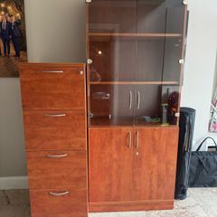 office cabinet & filing drawers