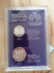 1973 Malta Silver Coinage