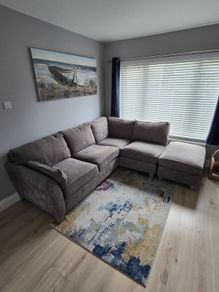 Corner Sofa & Ottoman