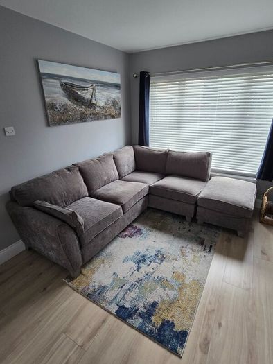 Corner Sofa & Ottoman