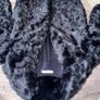 Gorgeous MANGO Size Xs-S faux fur coat in a deep navy shade with a super plush, textured finish. Image 6