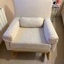 Rocking/Feeding Chair - Oak Legs Image 4