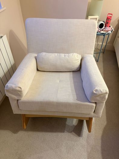 Rocking/Feeding Chair - Oak Legs