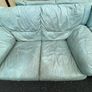 Leather 3 piece suite Image 3