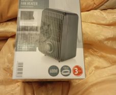 Desktop fan heater
