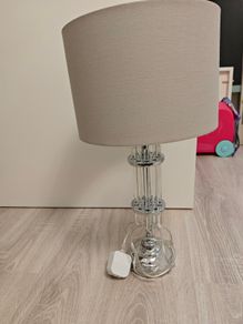 Beautiful glass table lamp