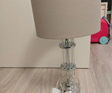 Beautiful glass table lamp