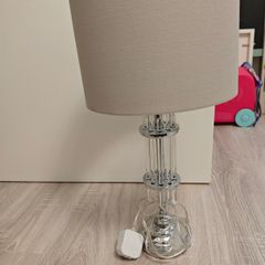 Beautiful glass table lamp