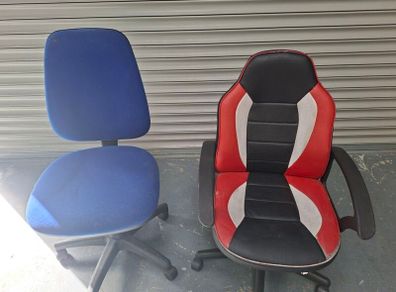2 office chairs