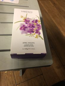 April violets soap