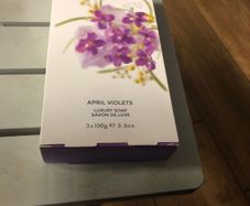 April violets soap