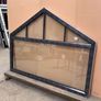 Brand New VEKA Feature Triangle Window Double Glazed Image 4