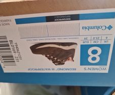 Columbia walking shoes.
