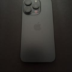 iPhone 15 Pro 256GB Black Titanium.