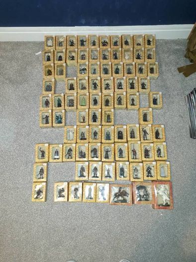 Lord of the Rings (lead) 86 models total.