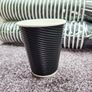 Double Wall 12 Oz. Coffee Cups 4 Designs / Lids / Holders See Details For All Information Image 8