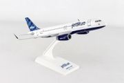 NEW aircraft model, jetBlue (TARTAN) - Airbus A320 airplane, 1:150 scale, made by SKYMARKS