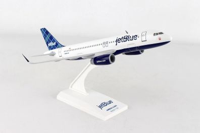 NEW aircraft model, jetBlue (TARTAN) - Airbus A320 airplane, 1:150 scale, made by SKYMARKS