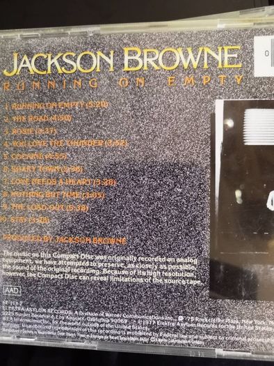Jackson Browne - Running On Empty CD