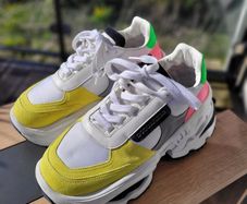 Oryginal Dsquared2 Multicoloured Giant Hike Sneakers