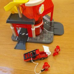 Playtive Fire Brigade Set (train track compatible)