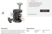 Manfrotto #171 Clamp Grip for desks, shelves, window-sills or tubing.