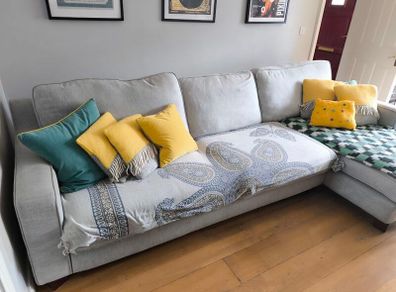 L-Shaped couch Irish Made