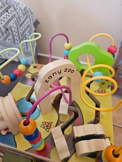 Zany zoo activity cube