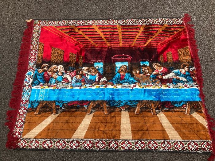 Lord supper Persian handmade rug