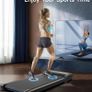 Walking Pad Treadmill for Home - Under Desk Treadmills Mini Portable Walking Running Machine Slim Compact Motorized Electric Treadmill with Adjustable Speed Remote Image 8