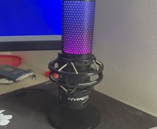 HyperX QuadCast S RGB USB Gaming Microphone Mint Condition No Box