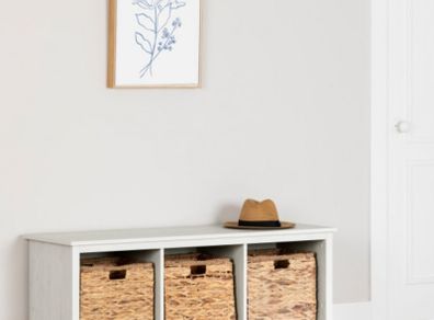 Sturdy bench-storage unit