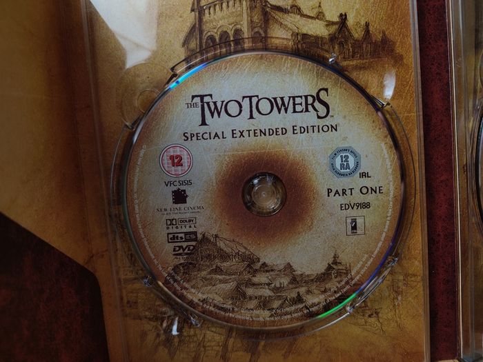 The Lord Of The Rings ! The Two Towers ! Special Extended DVD Edition ! 4 Discs ! 2002 !
