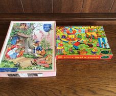 2 Vintage Childrens Jigsaw puzzles Complete
