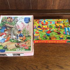 2 Vintage Childrens Jigsaw puzzles Complete
