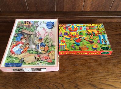 2 Vintage Childrens Jigsaw puzzles Complete