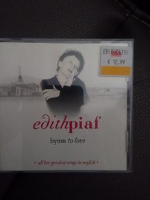 Edith Piaf CD - All Her Greatest Songs In English
