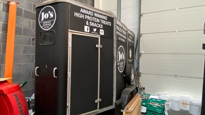 Horsebox catering trailer