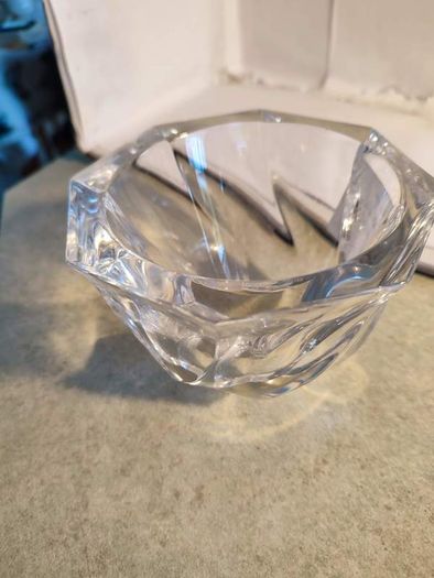 Orrefors Crystal Bowl Paperweight Style Residence by Olle Alberius Sweden
