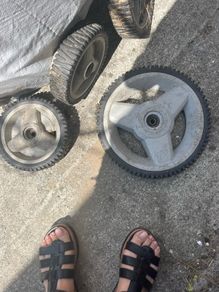 Lawnmower wheels x4